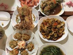 -班赞海鲜市场胖阿姨加工点