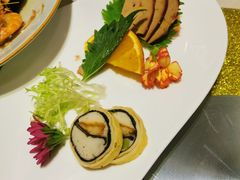 清酒鹅肝配鳗鱼卷-柒园·三十年创意杭帮菜(龙湖滨江天街店)