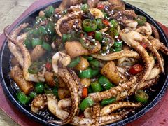 铁板鱿鱼须-八张桌子(老店)