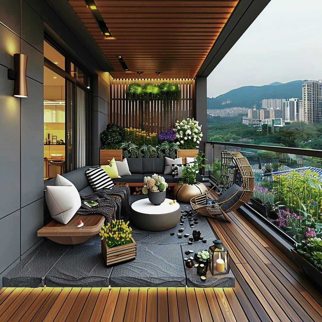 别墅花园小天地