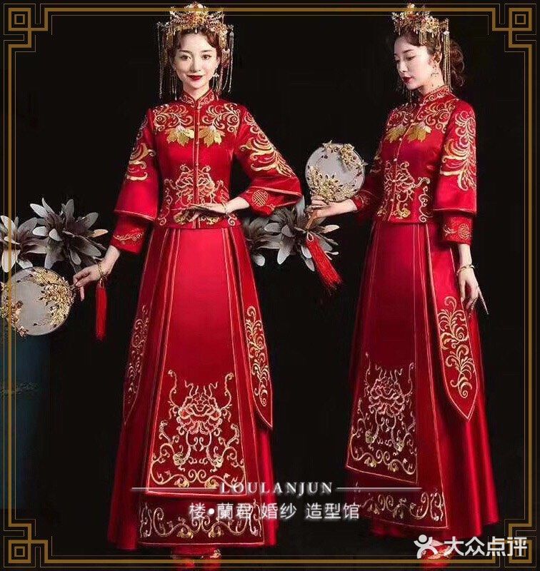 六款中式秀禾服和马来袍 有没有中意的一款呢？！