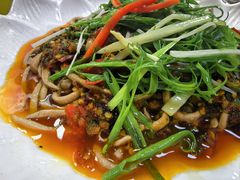 韭菜腰丝-洪霞餐馆