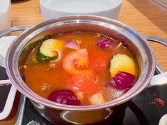 养颜番茄鸭汤锅-德香苑脆皮烤鸭·经典(爱融荟城店)