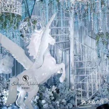 冰蓝色梦幻风婚礼分享，可曾想有一天会有人跟你求婚