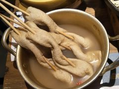 海鲜鱼饼汤-冰川延边料理·炭烤串(原小木屋店)