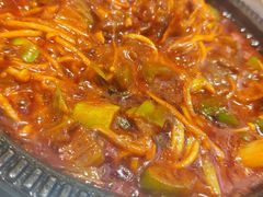 石板金针肥牛-敏丁拌饭(中街总店)