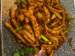 麻辣鱿鱼-冰川延边料理·炭烤串(原小木屋店)