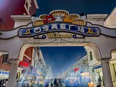 -布尔津河堤夜市