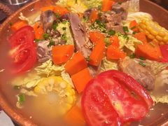 大理白族腊排骨火锅-火塘云南烧烤大排档