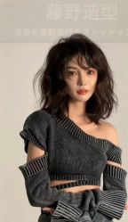 -藤野造型烫发染发