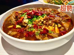水煮牛肉-小河盐帮·私家菜·烤鸭(三元桥·霄云路店)