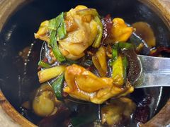 -长城砂煲田鸡粥