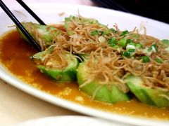 银鱼仔蒸丝瓜-盈旺小厨·非遗黄鳝饭(泰康路店)