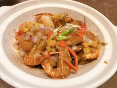 砂锅煎焗大罗氏虾-炳胜公馆(珠江新城店)