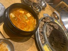 部队泡菜汤-姜虎东白丁烤肉(虹桥天地店)