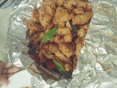 蛋黄纸包鸡-同发号饭庄(复兴路店)