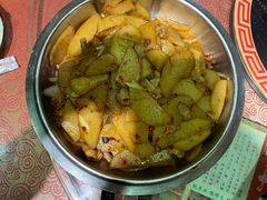 干锅土豆片-大清花饺子城(昌黎店)