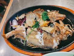 潮煎黄花鱼-潮界(LU·ONE凯德晶萃广场店)