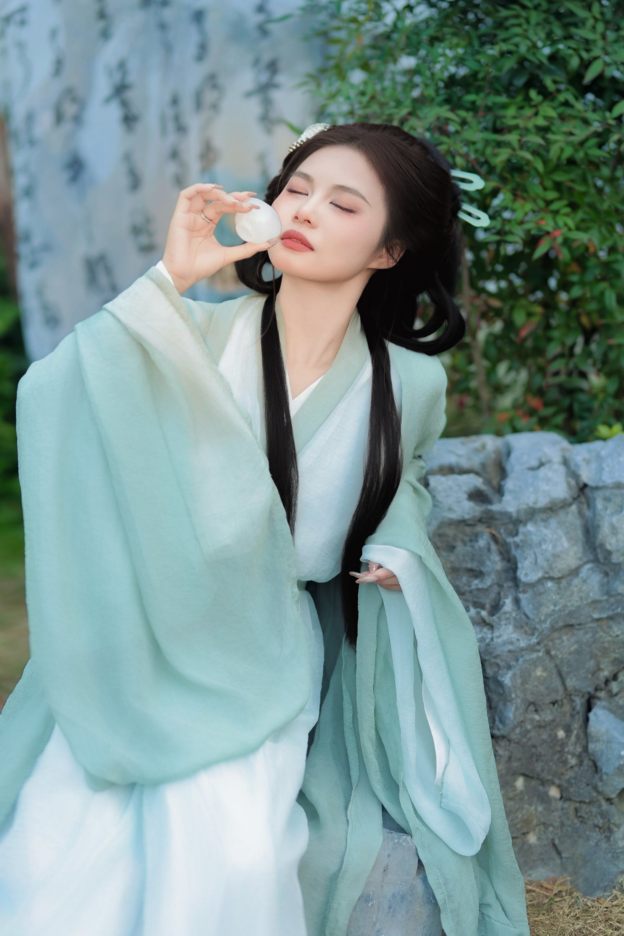 汉服韵味 清新又淡雅