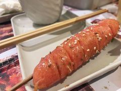 烤台湾香肠-木屋烧烤(大运店)