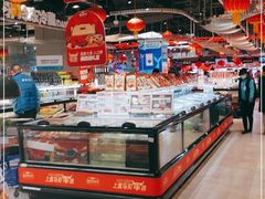 自助取餐区-盒马鲜生(红莲店)