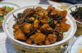 Rooster Mushroom Potato Stew