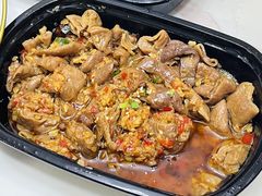 蒜香肥肠-浩海火燒雲傣家菜(芮欧百货店)