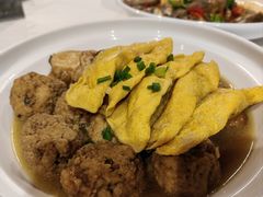 豆腐圆兰花干蛋饺-村理食堂(小茅山脚店)