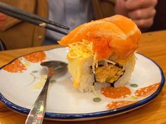 桃太郎头牌蟹黄卷-桃太郎创作料理(大坪店)