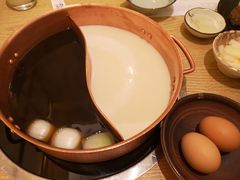 寿喜豆乳鸳鸯锅-伊豆野菜村(大族广场店)