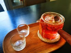 玫瑰洛神花茶-EVERNAKED裸蛋糕(SOHO天山店)