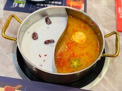 正宗海南糟粕醋鸳鸯-濠七糟粕醋·椰子鸡火锅(上海首店)
