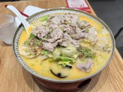 瘦肉片豆米鲜蔬锅-喜家德虾仁水饺(华强天虹店)