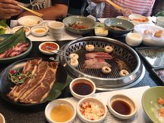 -草家酱蟹炭火烤肉店(珲春南路一店)