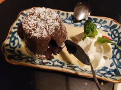 自制熔岩巧克力蛋糕-LA  PETANQUE(泰安路店)