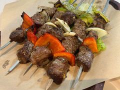 炭烤蔬菜牛肉串-疯克大象美式烤肉餐厅
