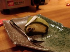 红豆抹茶卷-松涛日本料理