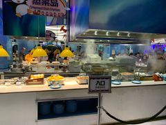 自助取餐区-帝企鹅自助餐厅•儿童岛•真企鹅(长隆企鹅酒店)