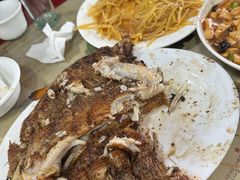 -北京龙庆四季香农家饭庄·灶台鱼·碳烤虹鳟鱼(龙庆峡店)