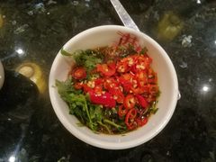 吃辣者的秘制调料～-井格重庆火锅(临平银泰城店)