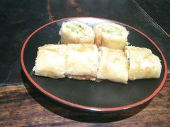 招牌素材手抓卷-T館·花园艺术餐厅