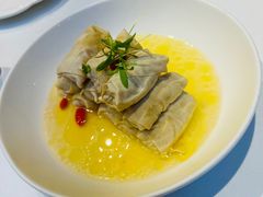 鸡汁荠菜百叶包-玫瑰厅上海菜(兴国路店)