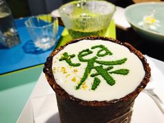 手工奶盖茶-茶是一枝花泡茶店