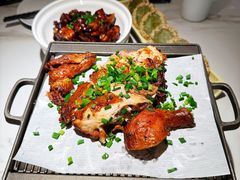 绿茶烤鸡-绿茶餐厅(滨海万达广场店)