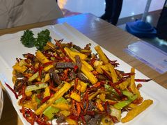 干煸牛肉藕丝-蜀锦堂·川味现炒(襄阳武商汇店)