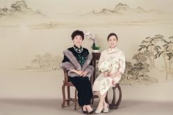 -时光纪亲子全家福照相馆(静安店母女写真父母纪念照)