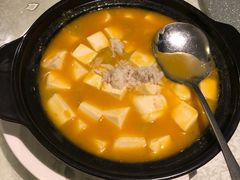 石锅蟹粉豆腐煲-海湾壹品·粤菜·早茶·烤鸭(拱北店)