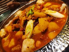 沙湾原始大盘鸡-丝路金桃·新疆菜(徐汇店)