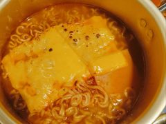 芝士辛拉面-安又胖韩国烤肉