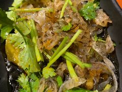 凉拌鱼皮-伍丁·烤牛肋(和平东桥店)